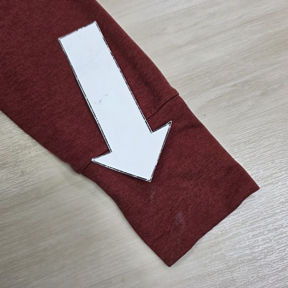 Vuori Halo Essential Hoodie Women's Red Rust VW226 Size Medium - Picture 10 of 11